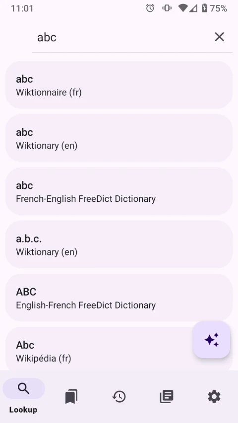 OSS Dict: Look up a word across dictionaries