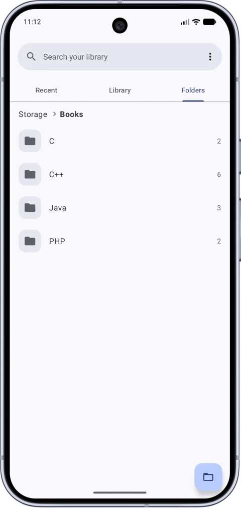 MJ PDF: Browse document folders