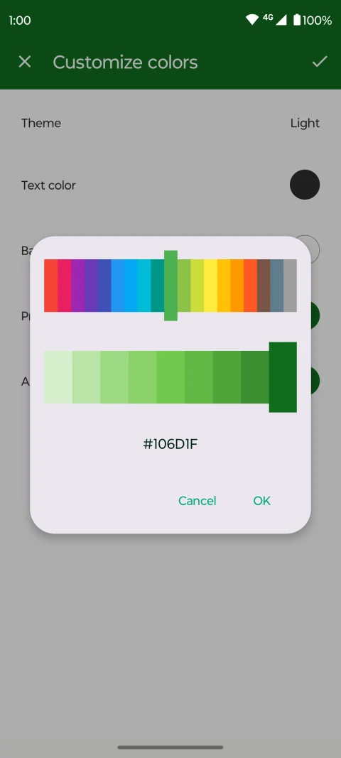Fossify Keyboard: Customize keyboard colours