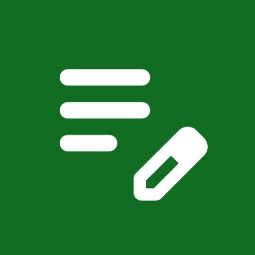 Fossify Notes app icon