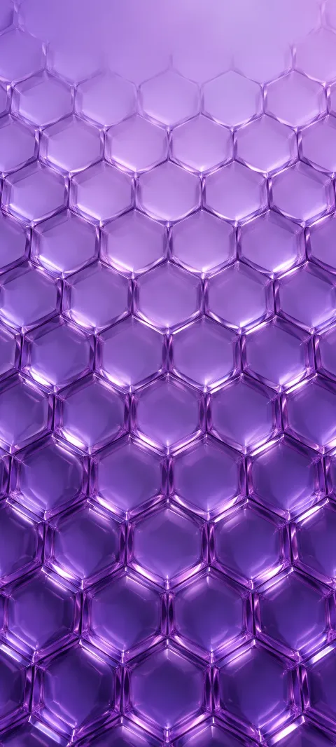 Violet translucent cells repeat with soft highlights.