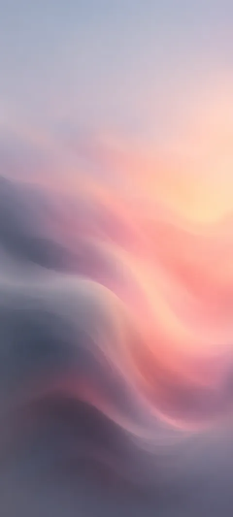 A smoky gray, rose and dawn gradient.
