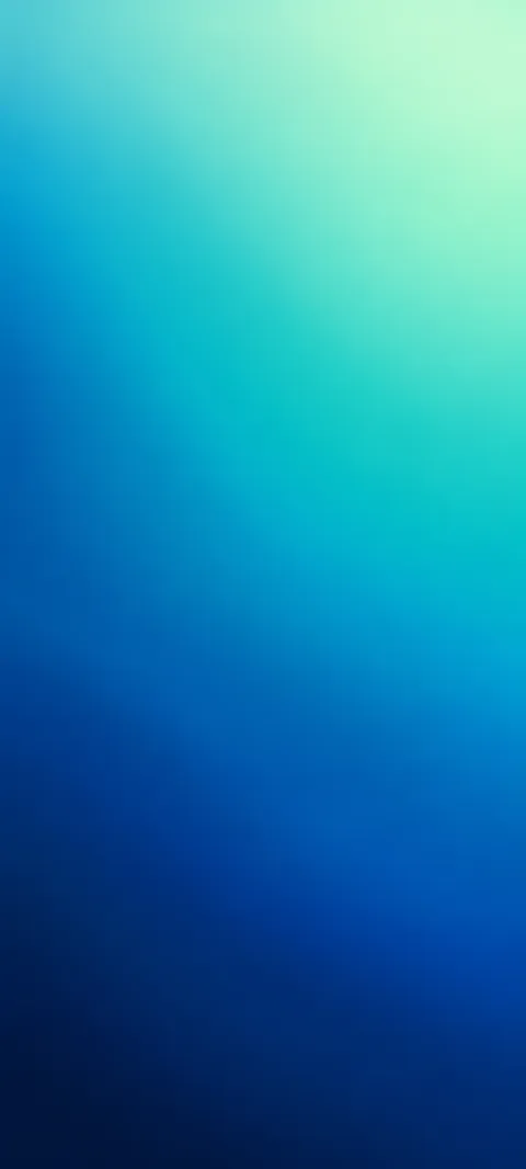 An ocean blue, teal and mint gradient.