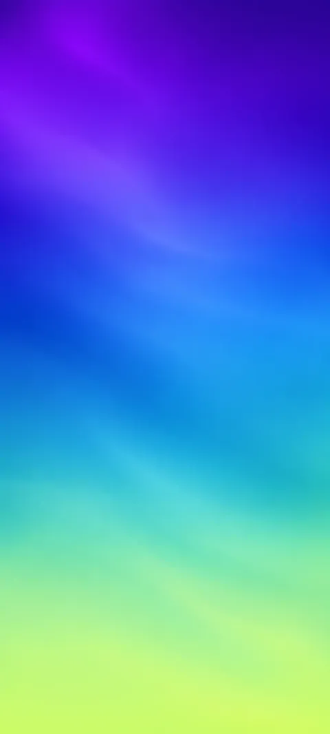 A violet, blue and lime gradient.