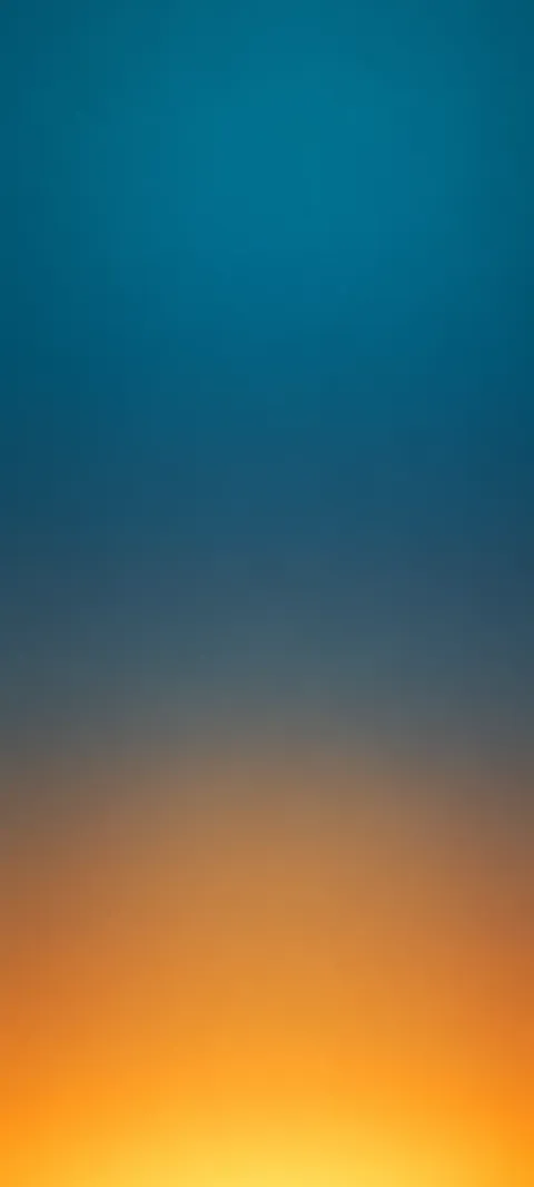 A teal and slate gradient with a soft amber glow.