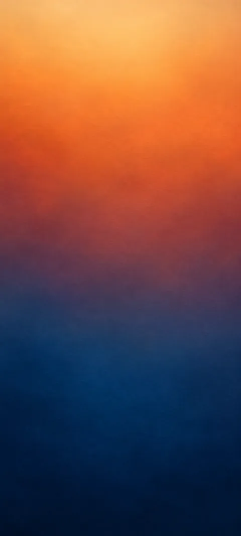 A copper and blue dusk gradient.