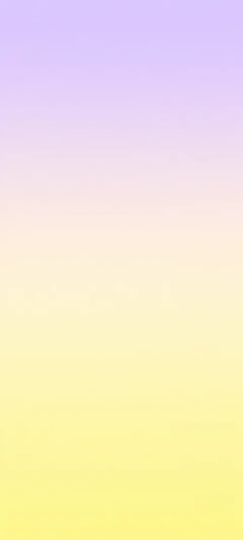 A lavender-to-cream-to-butter gradient.