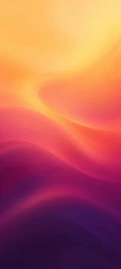 A saffron, rose and plum gradient.