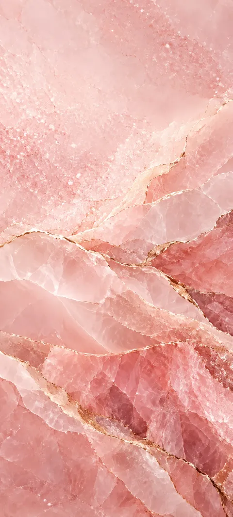 A rose quartz speckle creates a soft mineral texture.