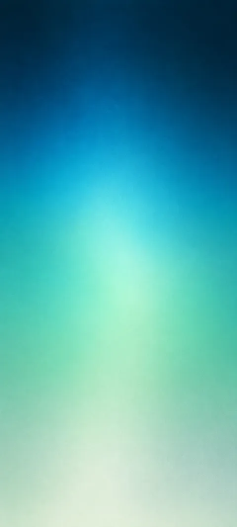 A smooth teal, blue and mint gradient with a pale luminous center haze.