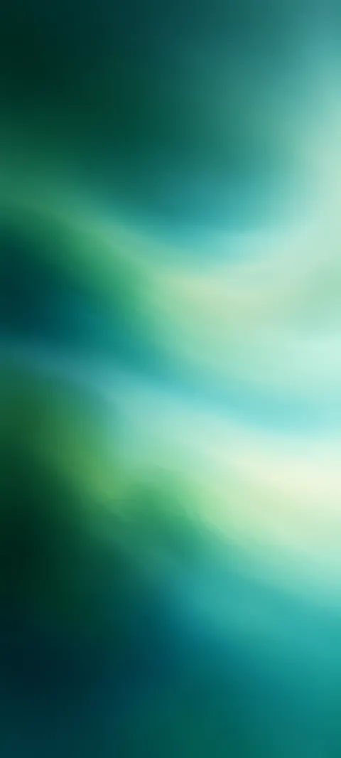 A forest green, aqua and pale mist gradient.