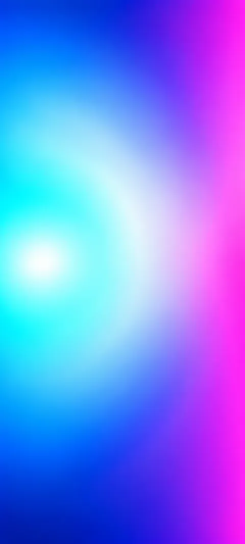 Turquoise glow at middle left with a magenta right edge.