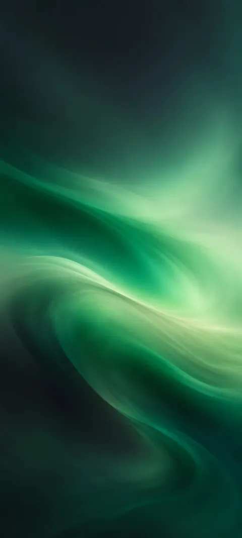 A charcoal, emerald and soft green gradient.