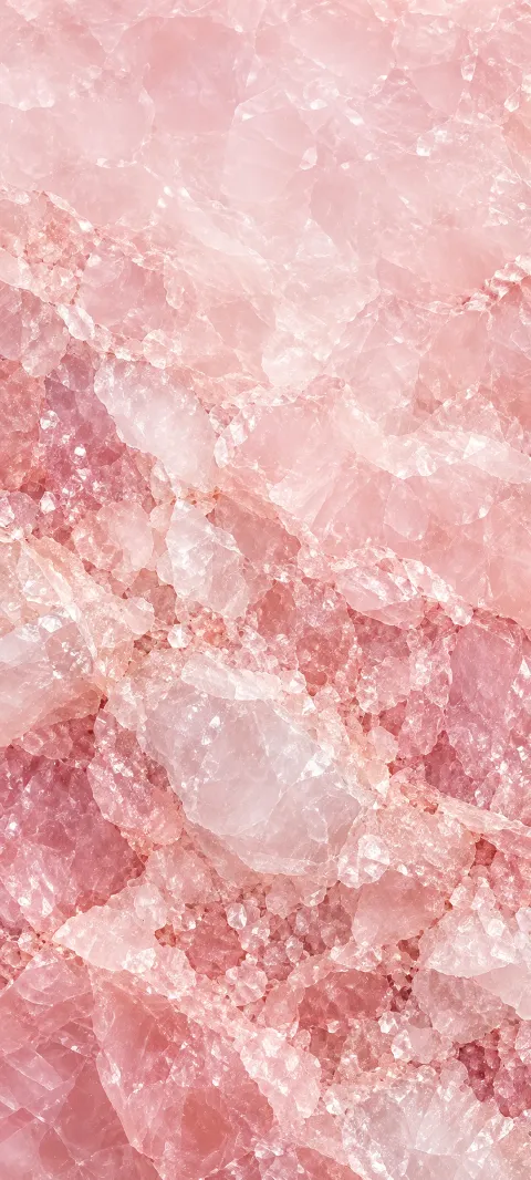 A rose quartz speckle creates a soft mineral texture.